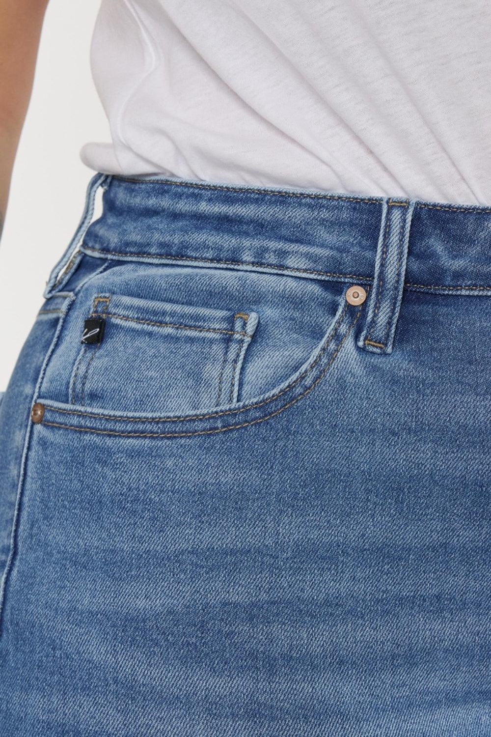 Get trendy with Full Size High Waist Jeans - Plus Size available at Styles Code. Grab yours today!