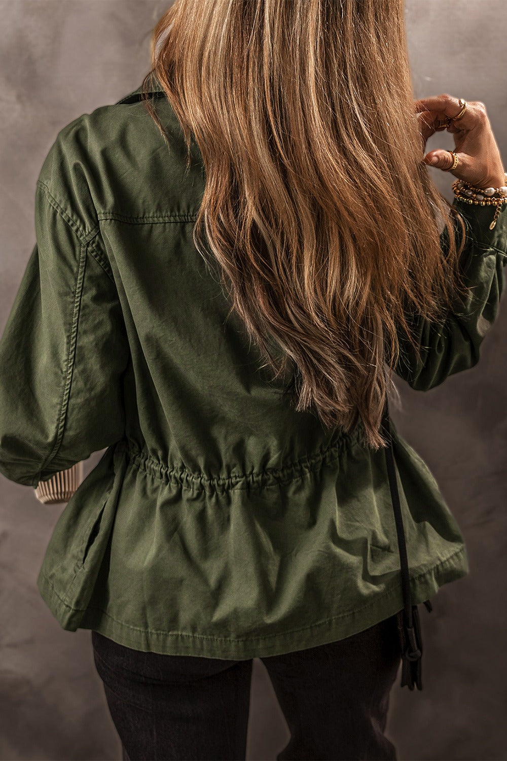 Get trendy with Zip Up Long Sleeve Jacket - available at Styles Code. Grab yours today!