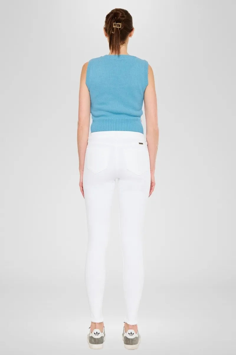 Get trendy with High Rise Super Skinny Jeans - Jeans available at Styles Code. Grab yours today!