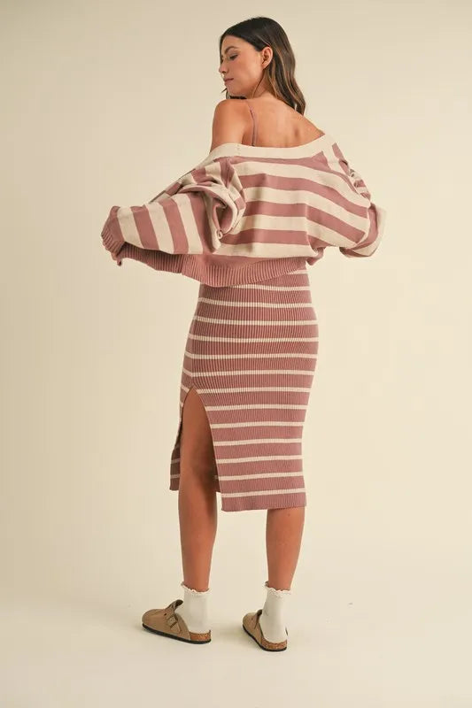 Get trendy with Crop Cardigan and Bodycon Dress Set - Dress available at Styles Code. Grab yours today!