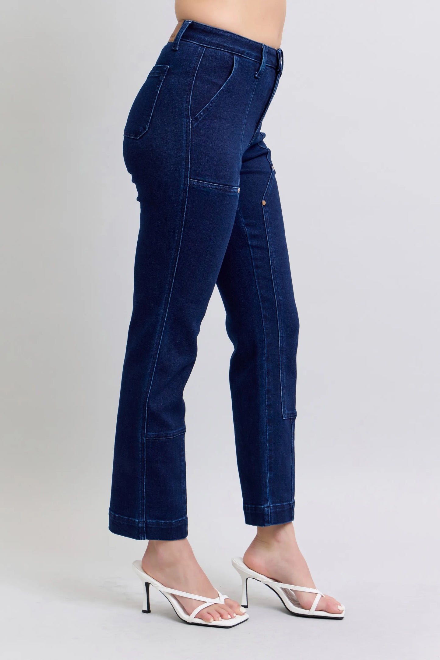 Get trendy with Full Size Work Wear Straight Jeans - Jeans available at Styles Code. Grab yours today!