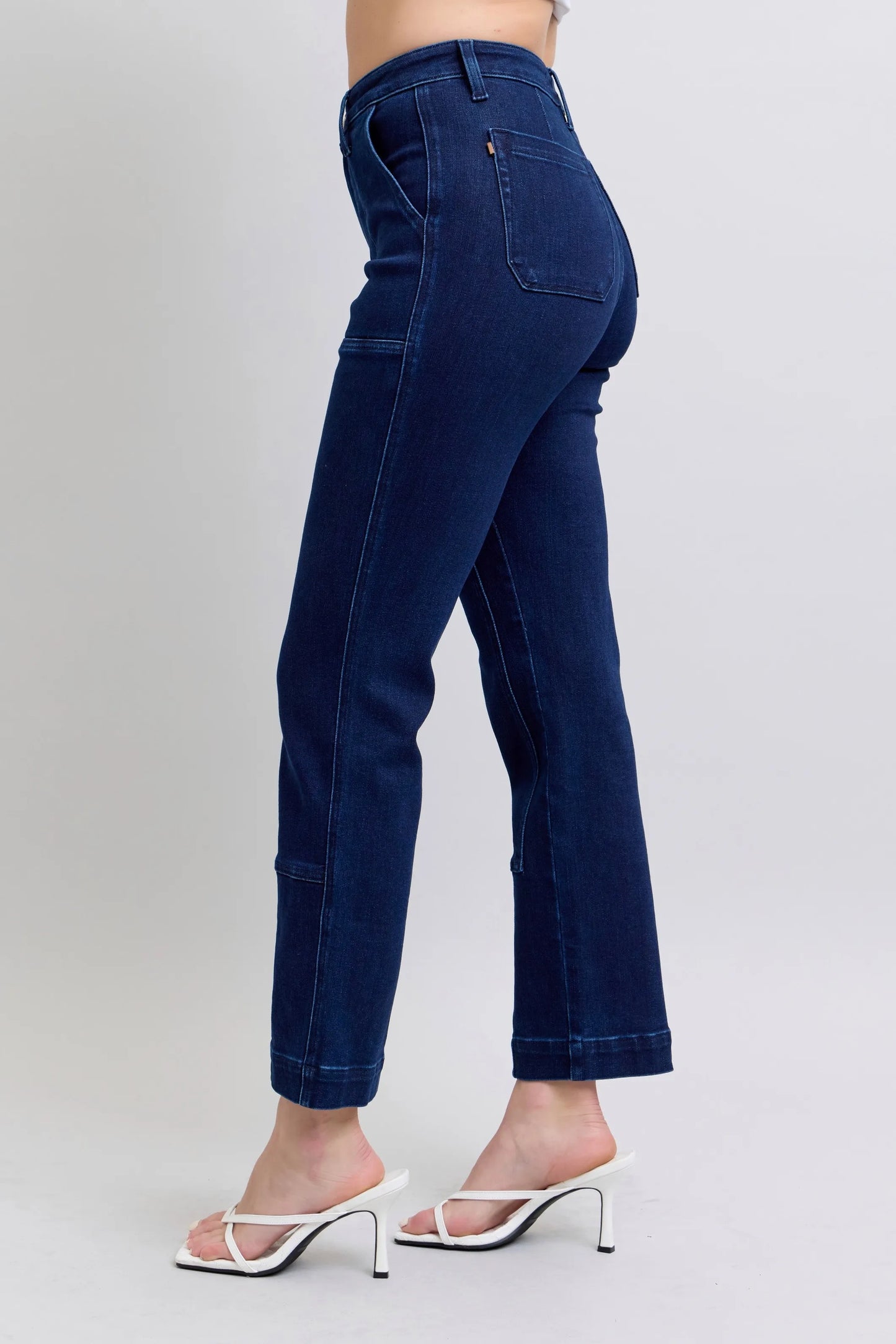 Get trendy with Full Size Work Wear Straight Jeans - Jeans available at Styles Code. Grab yours today!