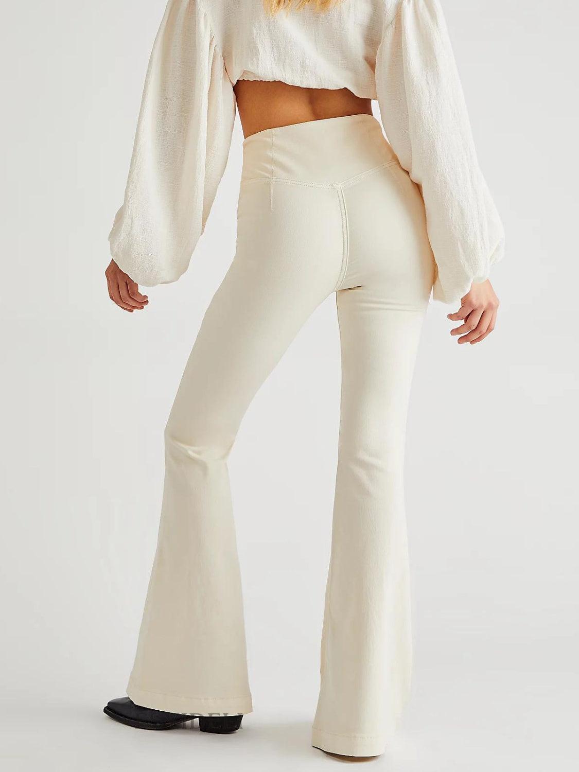 Get trendy with Asymmetric Waist Flare Jeans - available at Styles Code. Grab yours today!