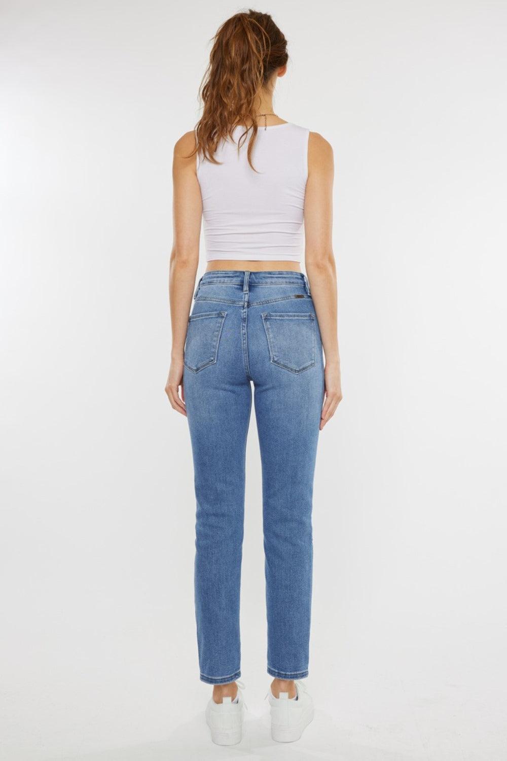 Get trendy with Full Size High Waist Jeans - Plus Size available at Styles Code. Grab yours today!