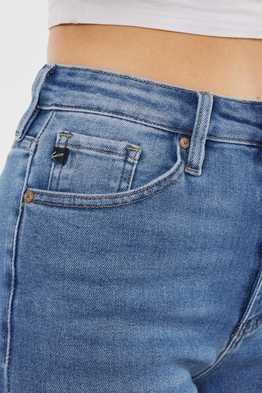 Get trendy with Full Size High Waist Jeans - Plus Size available at Styles Code. Grab yours today!