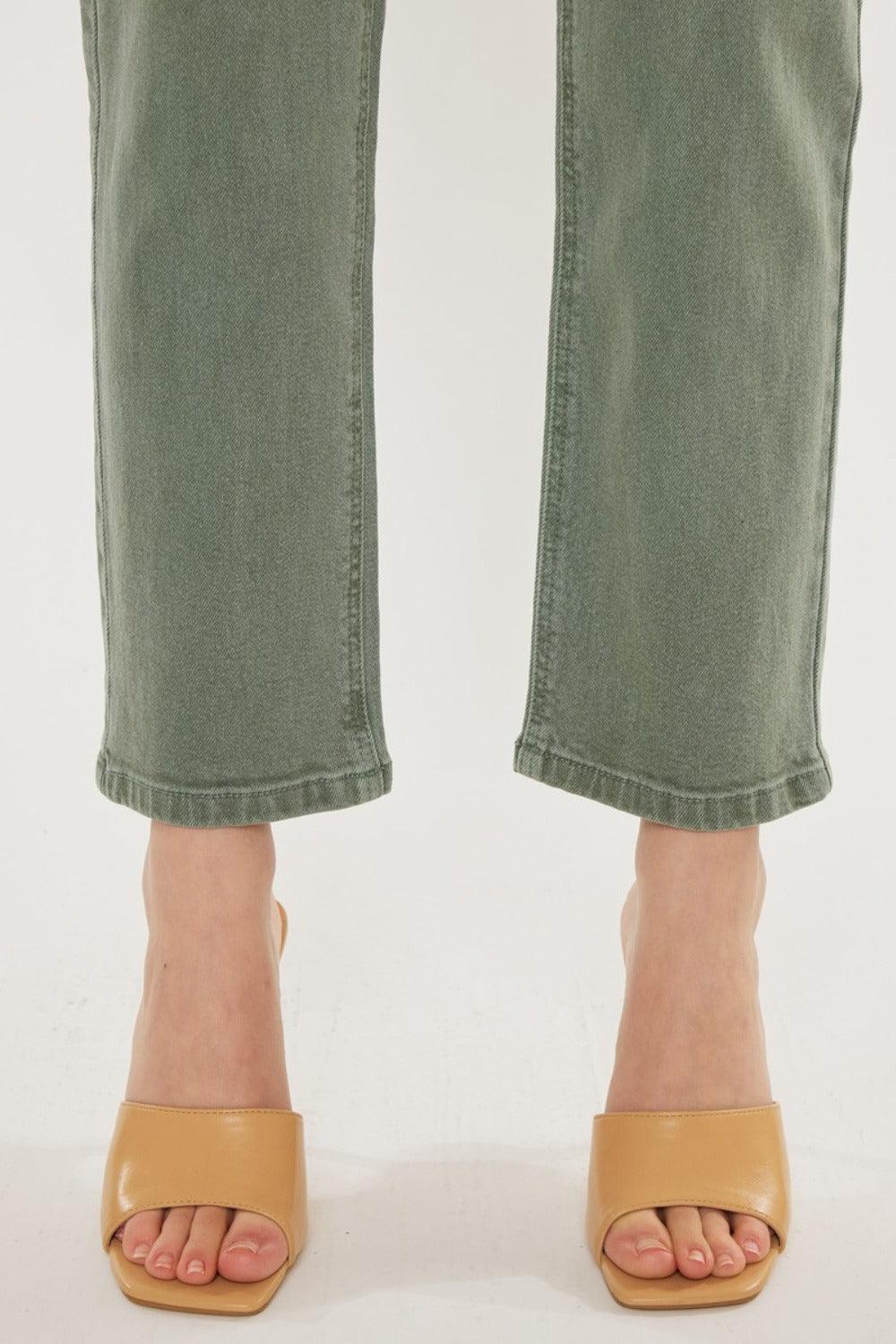 Get trendy with Ultra High Rise Straight Jeans - Jeans available at Styles Code. Grab yours today!
