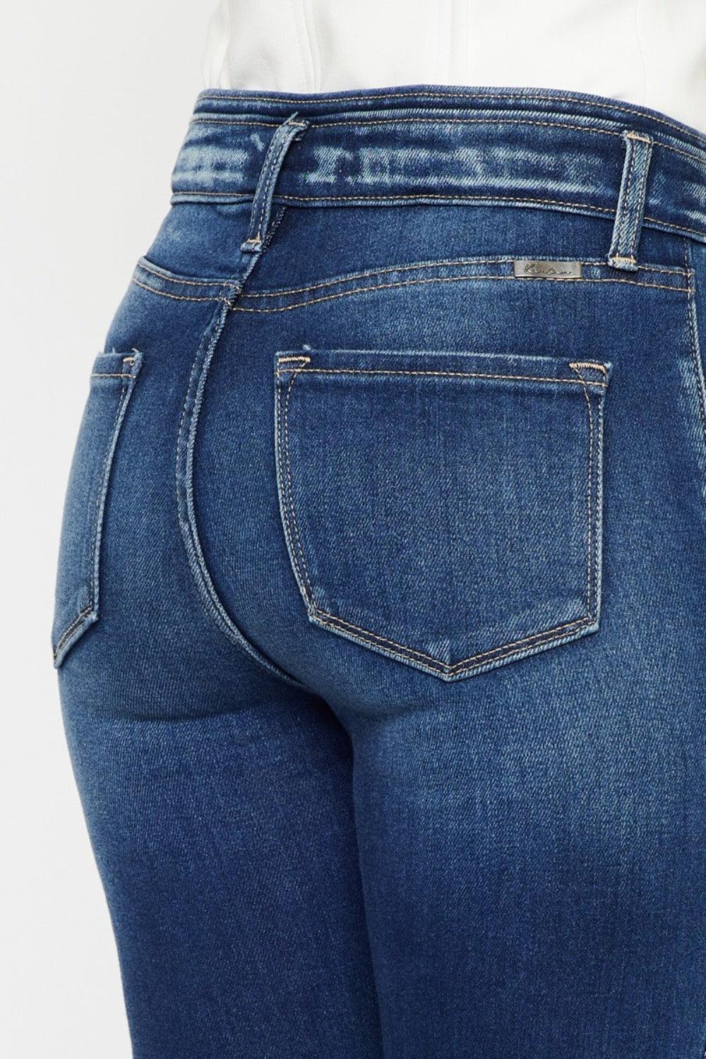 Get trendy with Full Size High Rise Ankle Skinny Jeans - Jeans available at Styles Code. Grab yours today!