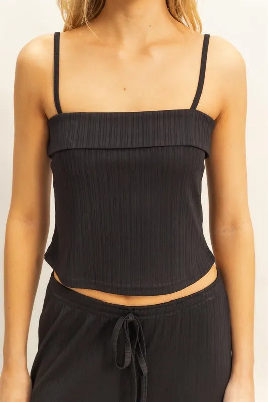 Get trendy with Cami Top and Pants Set - Two Piece Sets available at Styles Code. Grab yours today!