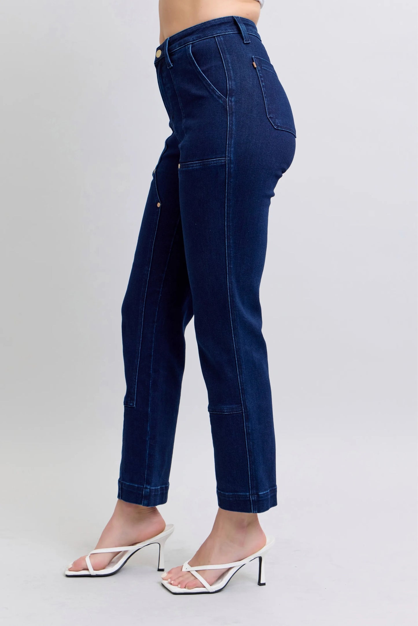 Get trendy with Full Size Work Wear Straight Jeans - Jeans available at Styles Code. Grab yours today!