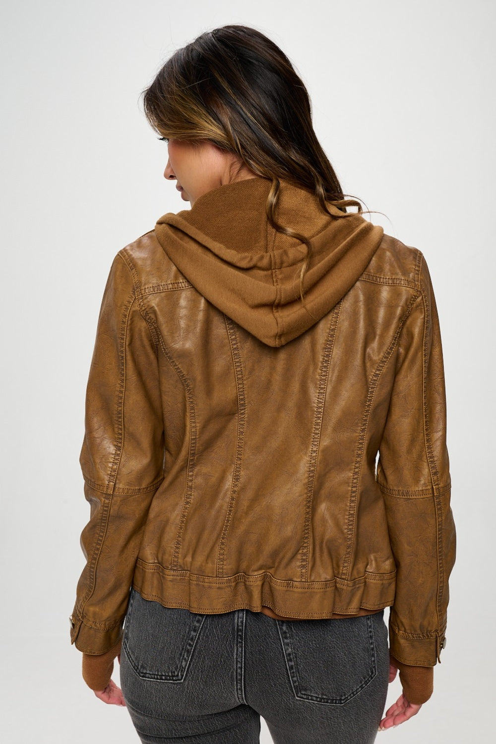 Get trendy with Double Zip Hooded Jacket - Jacket available at Styles Code. Grab yours today!