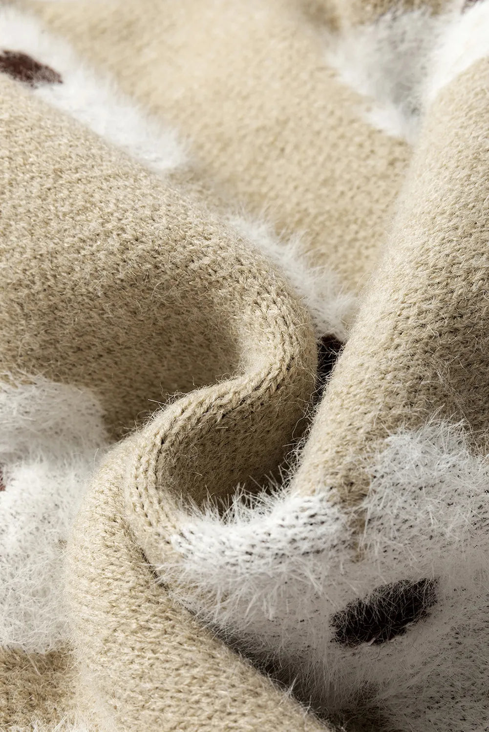 Get trendy with Flower Half Zip Long Sleeve Sweater - Sweaters available at Styles Code. Grab yours today!