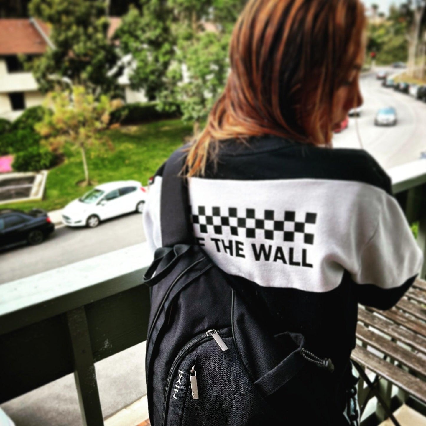 Get trendy with Mixi Sling Backpack with USB Port & Power Charger - Bags available at Styles Code. Grab yours today!