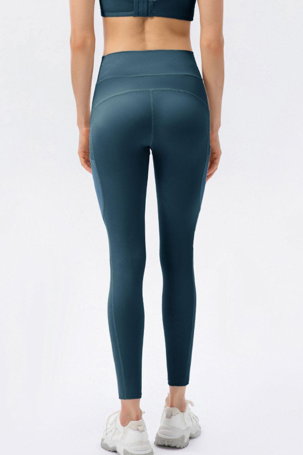 Get trendy with High Waist Slim Fit Long Sports Pants - Activewear available at Styles Code. Grab yours today!