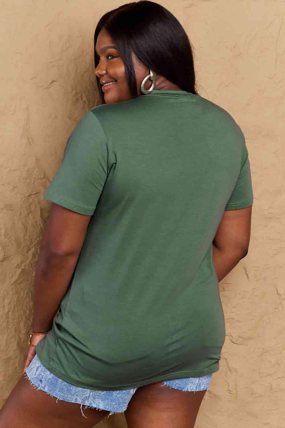 Get trendy with Full Size TEACH LOVE INSPIRE Graphic Cotton T-Shirt - T-Shirt available at Styles Code. Grab yours today!