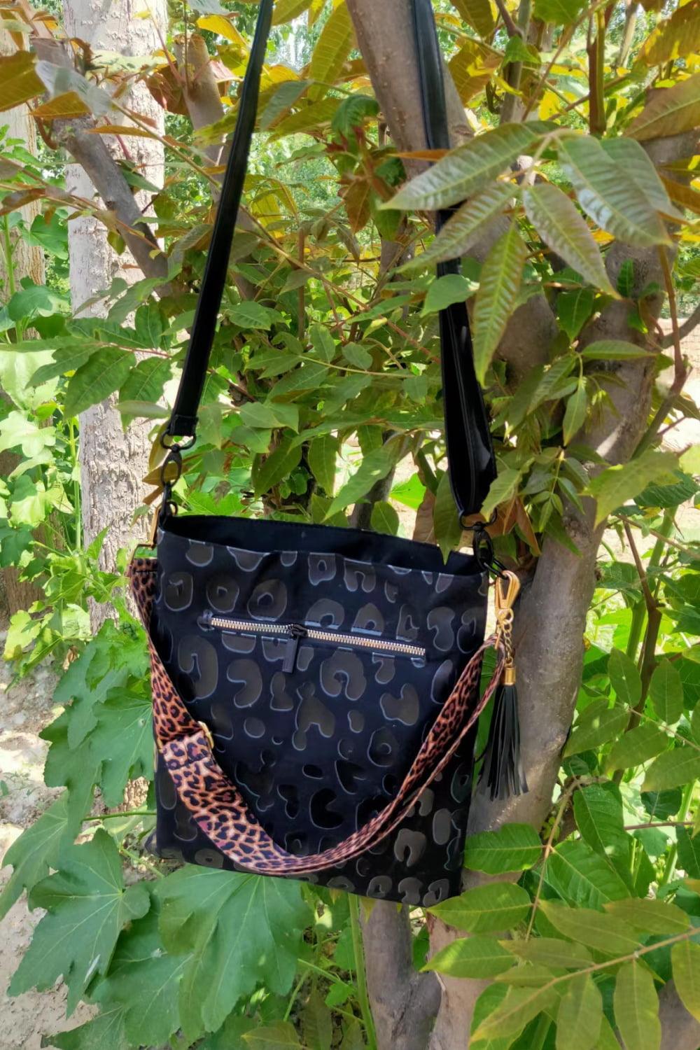 Get trendy with Adored PU Leather Shoulder Bag with Tassel - Bags available at Styles Code. Grab yours today!