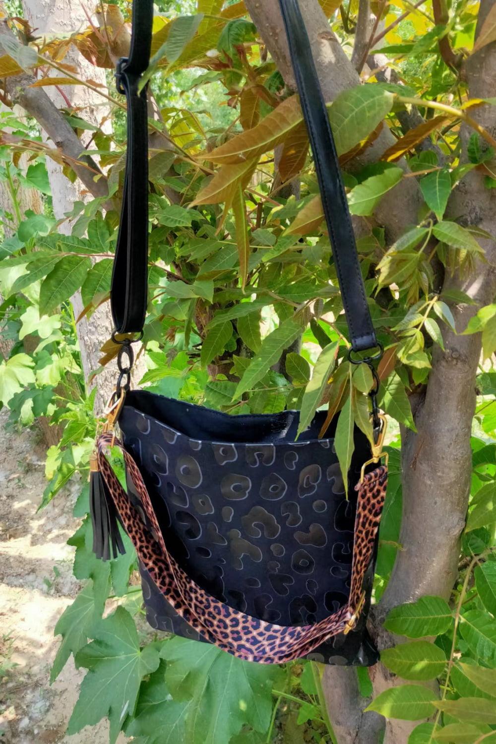 Get trendy with Adored PU Leather Shoulder Bag with Tassel - Bags available at Styles Code. Grab yours today!