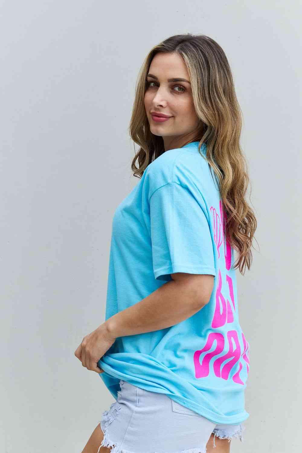 Get trendy with Oversized Graphic T-Shirt - T-Shirt available at Styles Code. Grab yours today!