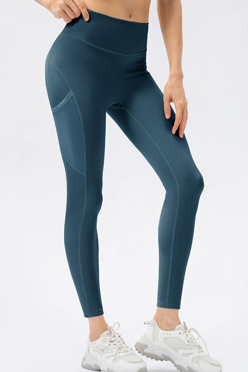 Get trendy with High Waist Slim Fit Long Sports Pants - Activewear available at Styles Code. Grab yours today!