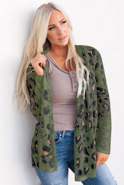 Get trendy with Printed Long Sleeve Cardigan - Trending available at Styles Code. Grab yours today!