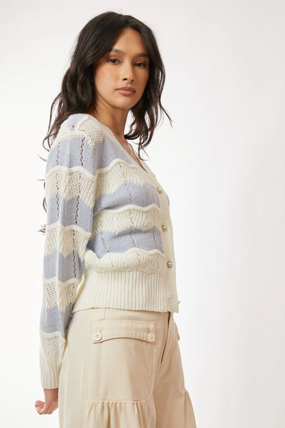 Get trendy with Button Up V Neckline Cardigan -  available at Styles Code. Grab yours today!