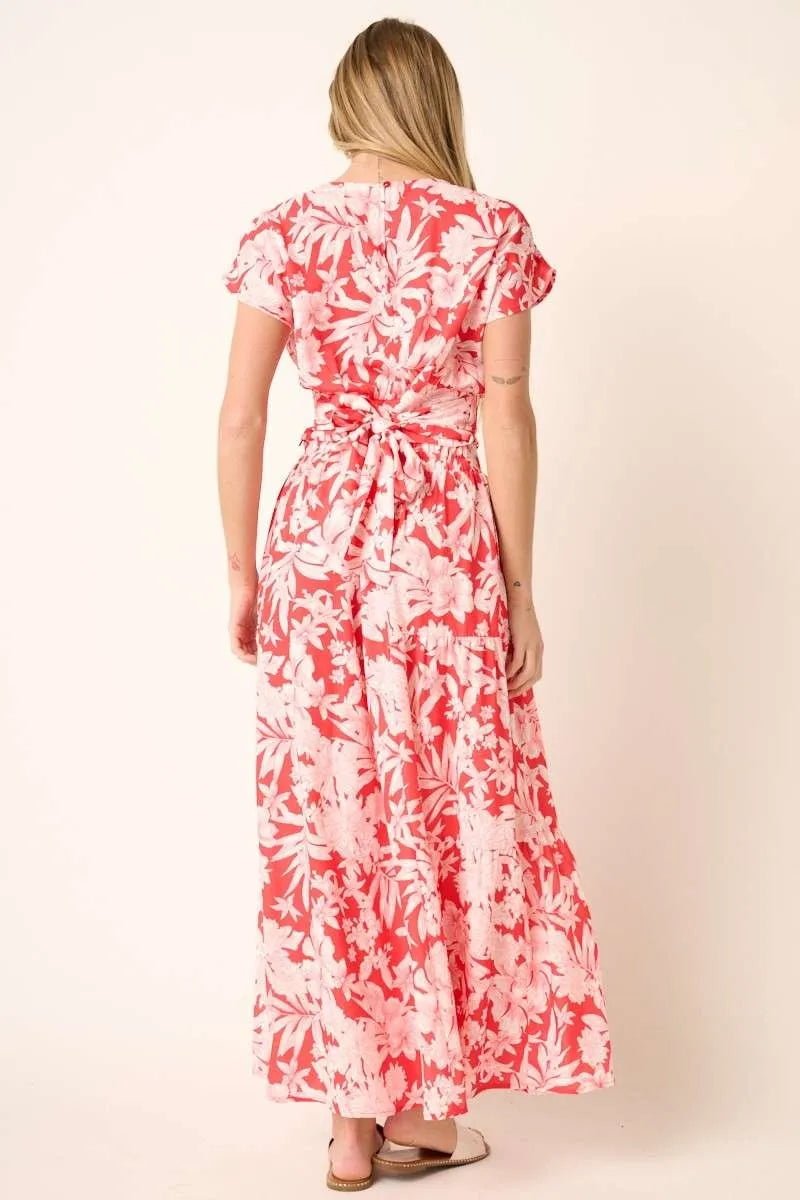 Get trendy with Tropical Print Top and Skirt Set - Two Piece Sets available at Styles Code. Grab yours today!