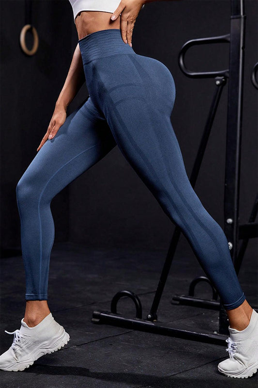 Get trendy with Wide Waistband High Waist Active Leggings - Activewear available at Styles Code. Grab yours today!