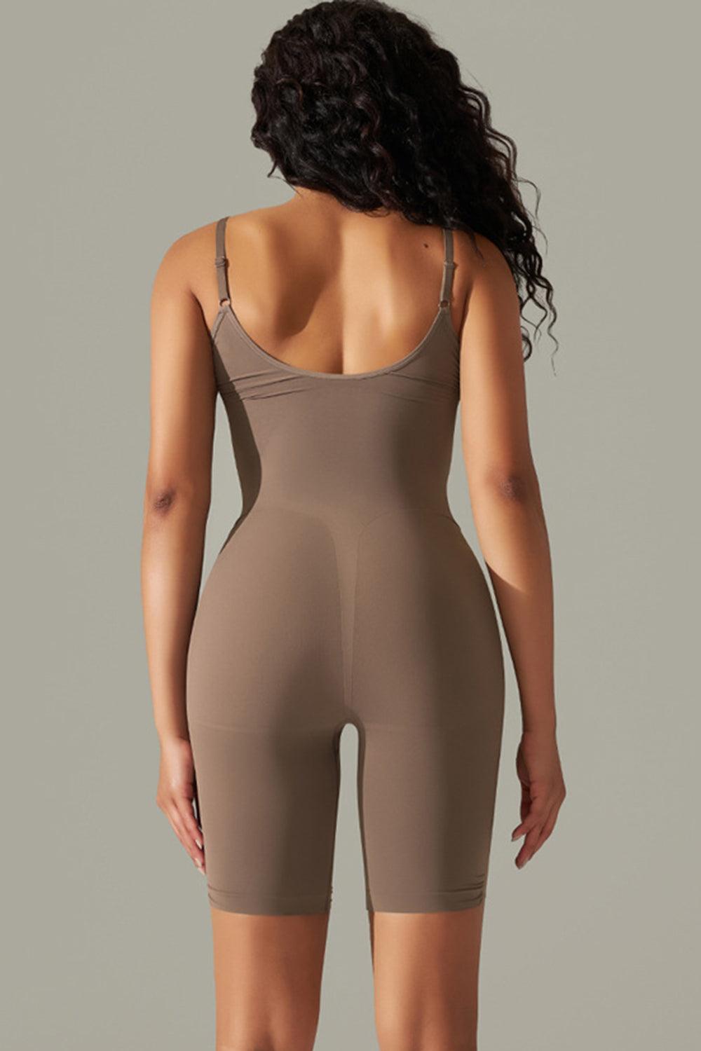 Get trendy with Spaghetti Strap Active Romper - Activewear available at Styles Code. Grab yours today!