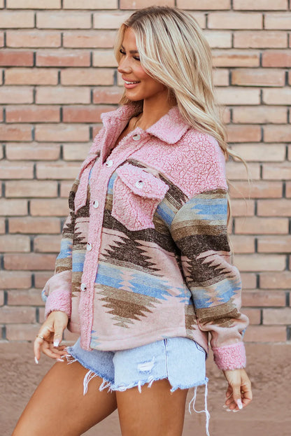 Get trendy with Button Up Long Sleeve Jacket -  available at Styles Code. Grab yours today!