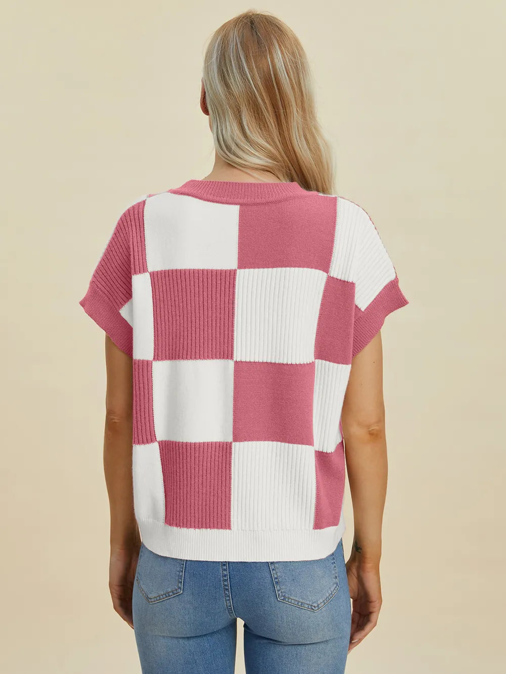 Get trendy with Full Size Round Neck Sweater Top - Top available at Styles Code. Grab yours today!