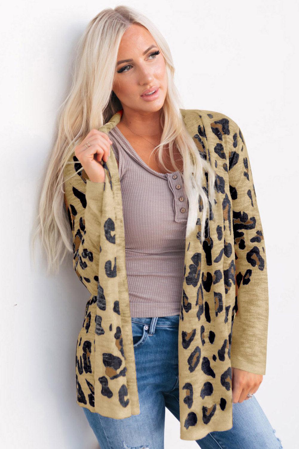 Get trendy with Printed Long Sleeve Cardigan - Trending available at Styles Code. Grab yours today!