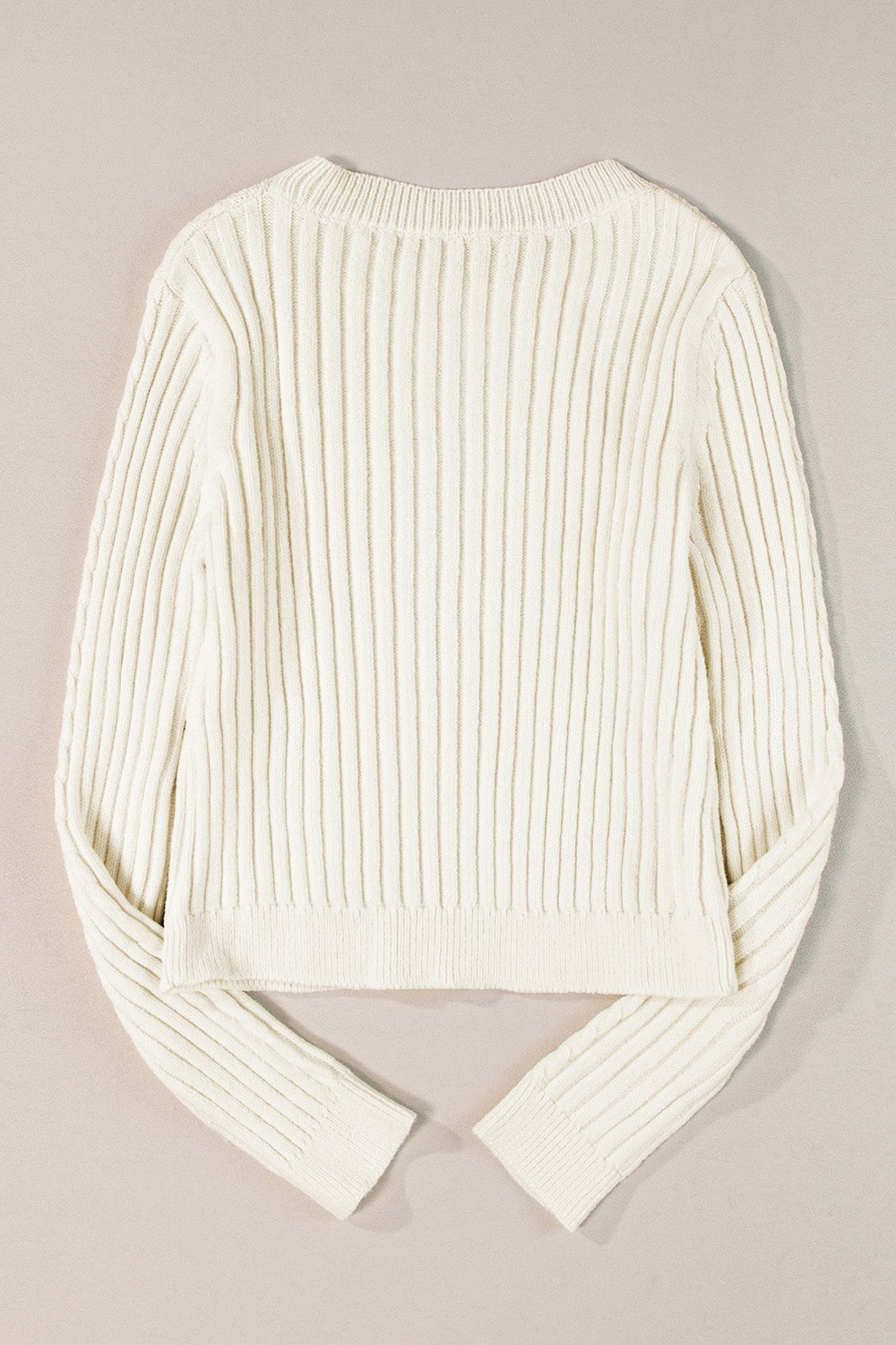 Get trendy with Cable-Knit Round Neck Sweater - Sweaters available at Styles Code. Grab yours today!