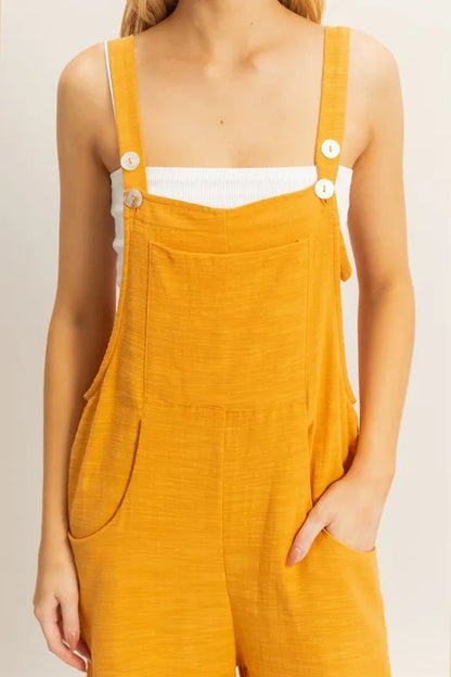 Get trendy with Textured Wide Leg Overall - Jumpsuit available at Styles Code. Grab yours today!