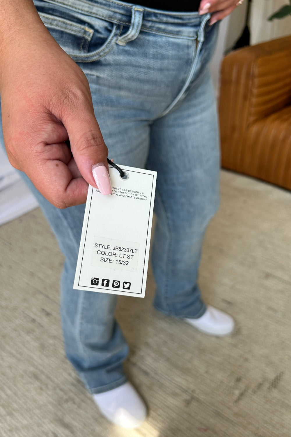 Get trendy with Full Size Bootcut Jeans - Jeans available at Styles Code. Grab yours today!