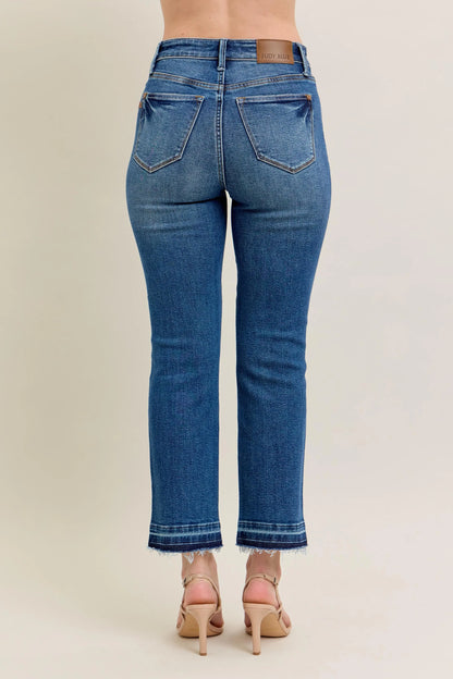 Get trendy with Vintage Wash Flare Jeans Plus Size - Jeans available at Styles Code. Grab yours today!