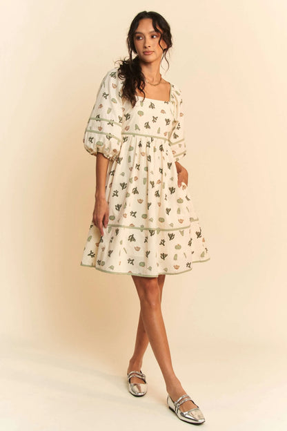 Get trendy with Contrast Piping Mini Dress - Dress available at Styles Code. Grab yours today!