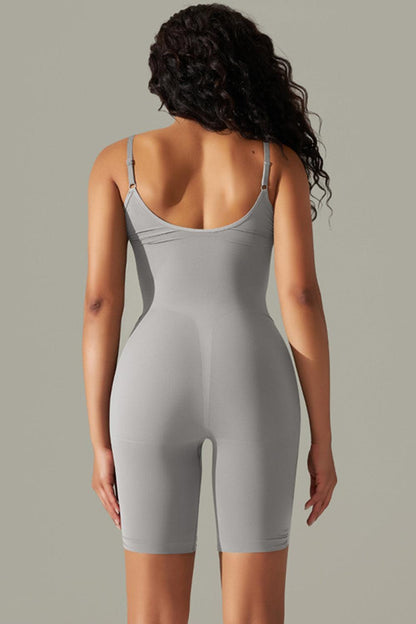 Get trendy with Spaghetti Strap Active Romper - Activewear available at Styles Code. Grab yours today!