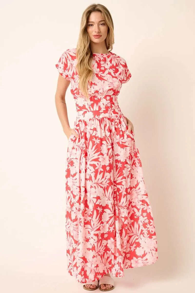Get trendy with Tropical Print Top and Skirt Set - Two Piece Sets available at Styles Code. Grab yours today!
