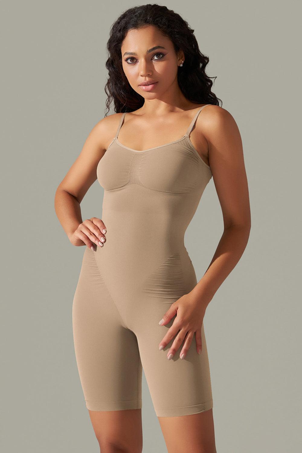 Get trendy with Spaghetti Strap Active Romper - Activewear available at Styles Code. Grab yours today!