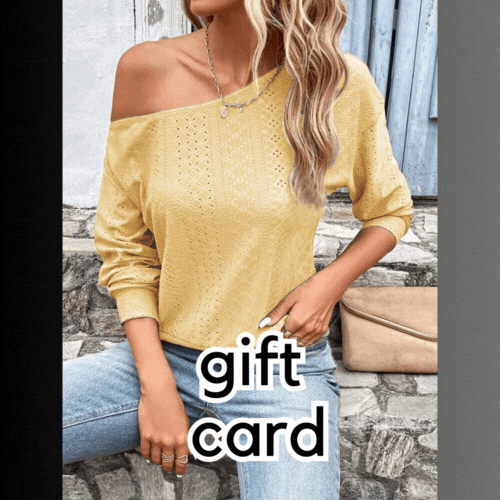 Get trendy with SC GIFT CARD - Gift Card available at Styles Code. Grab yours today!