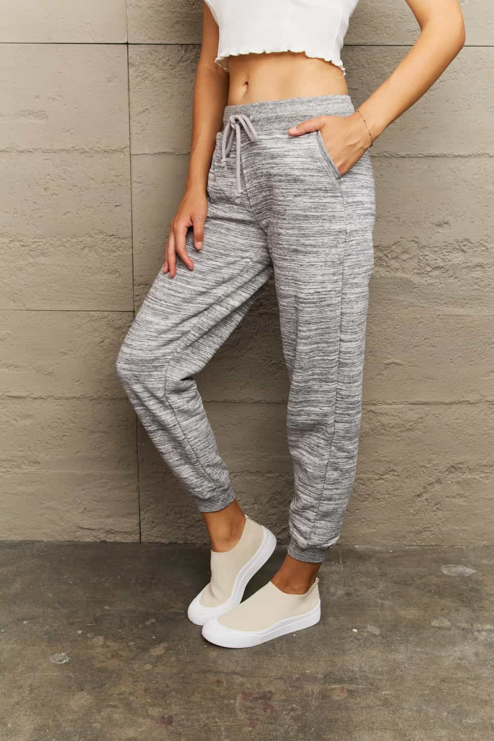 Get trendy with Full Size Tie Waist Long Sweatpants - Plus Size available at Styles Code. Grab yours today!