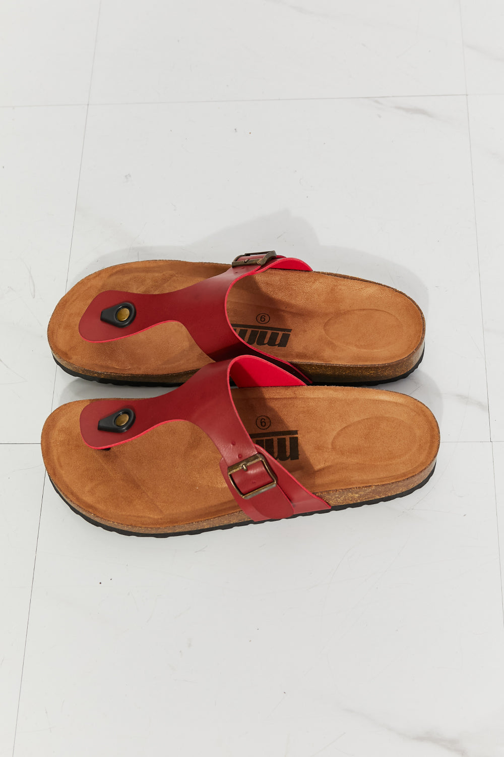 Get trendy with MMShoes Drift Away T-Strap Flip-Flop in Wine - Shoes available at Styles Code. Grab yours today!