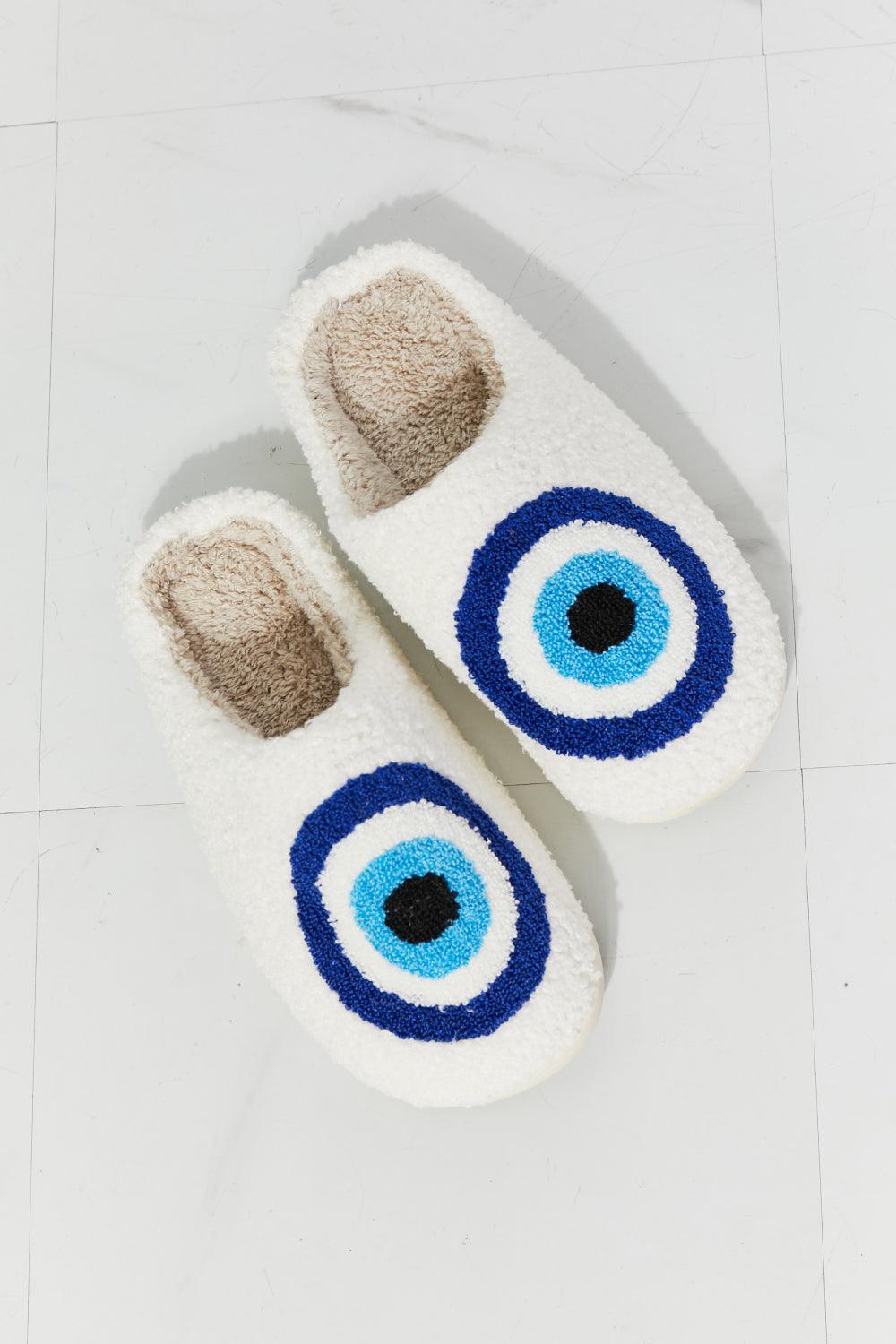 Get trendy with MMShoes Eye Plush Slipper - Shoes available at Styles Code. Grab yours today!