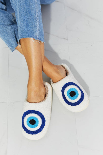 Get trendy with MMShoes Eye Plush Slipper - Shoes available at Styles Code. Grab yours today!