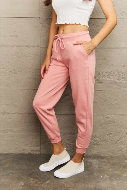 Get trendy with Full Size Tie Waist Long Sweatpants - Plus Size available at Styles Code. Grab yours today!