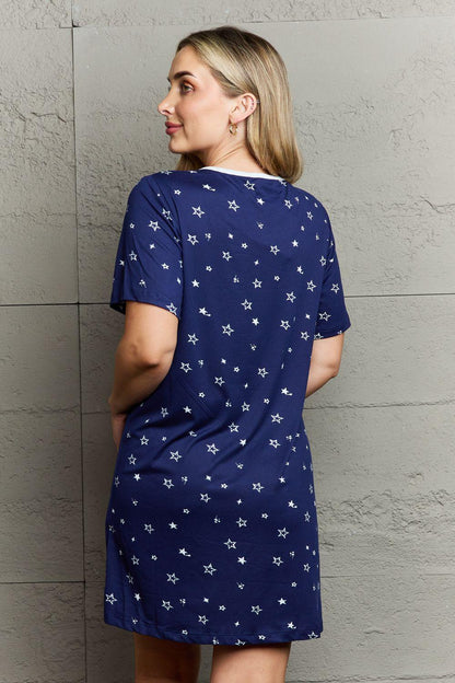 Get trendy with Button Down Sleepwear Dress -  available at Styles Code. Grab yours today!