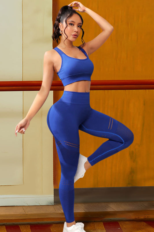 Get trendy with Sports Tank and Leggings Set - Activewear available at Styles Code. Grab yours today!