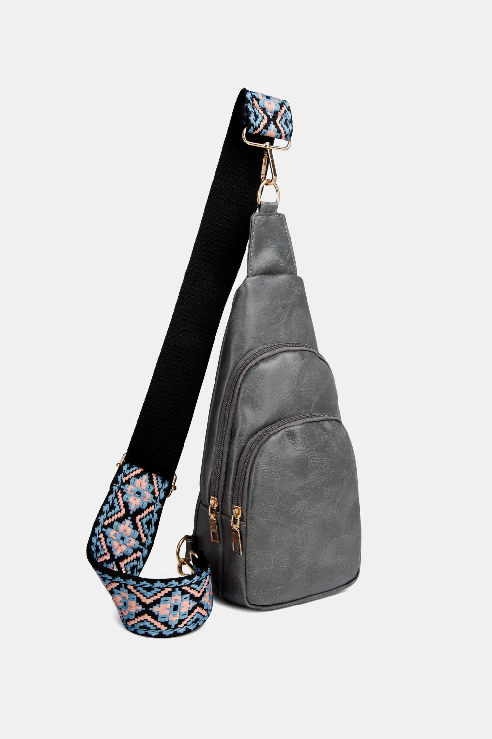Get trendy with PU Leather Sling Bag - Bags available at Styles Code. Grab yours today!
