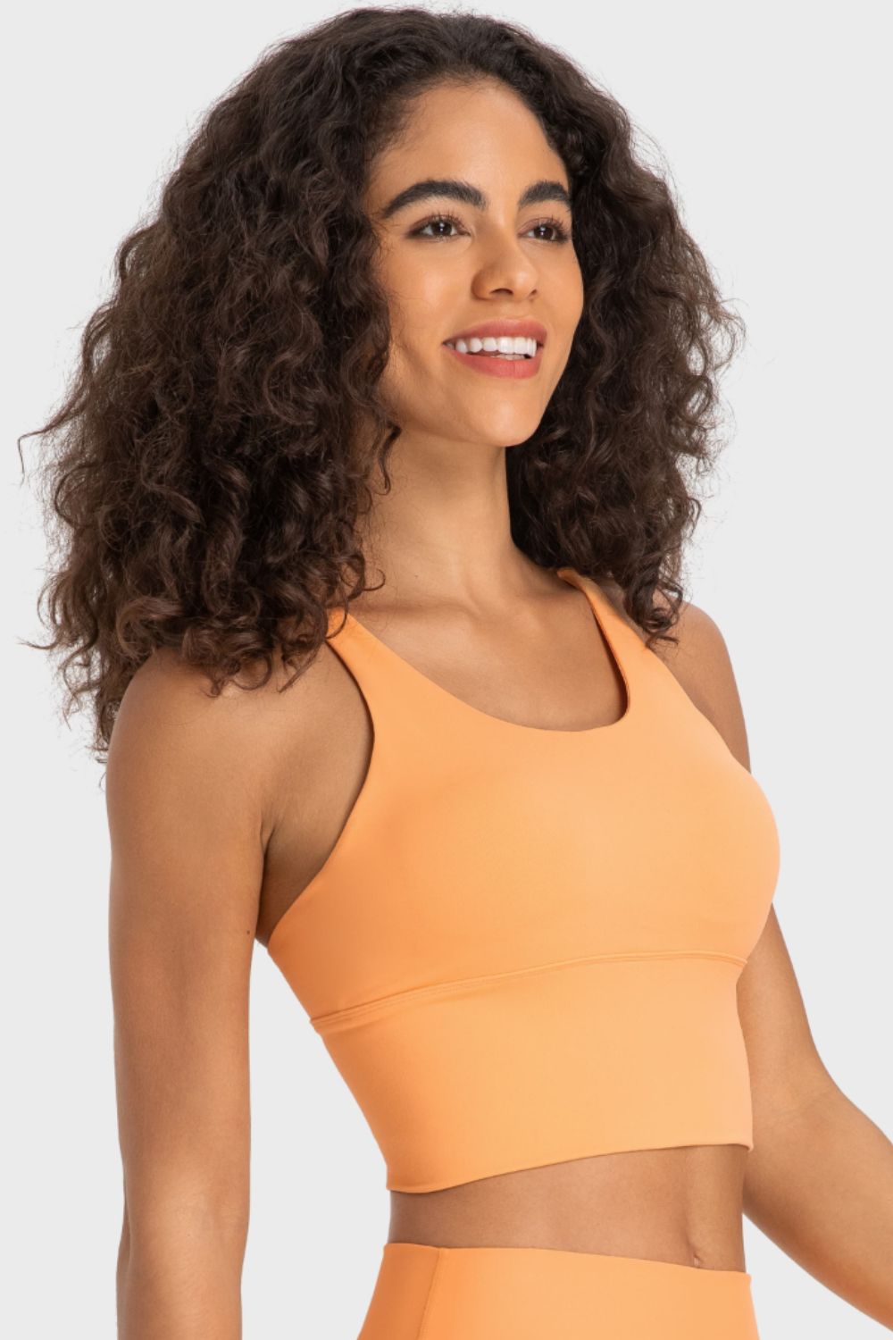 Get trendy with Crisscross Back Ladder Detail Sports Bra - Activewear available at Styles Code. Grab yours today!