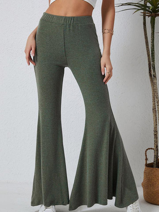 Get trendy with Long Flare Pants - Bottoms available at Styles Code. Grab yours today!