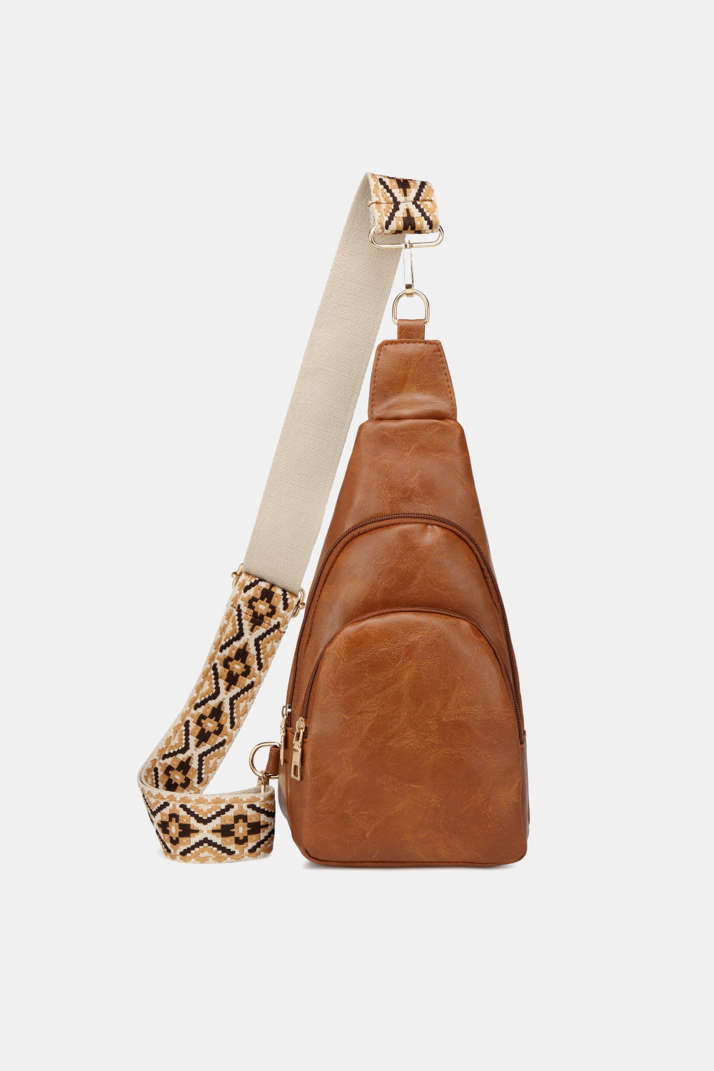 Get trendy with PU Leather Sling Bag - Bags available at Styles Code. Grab yours today!